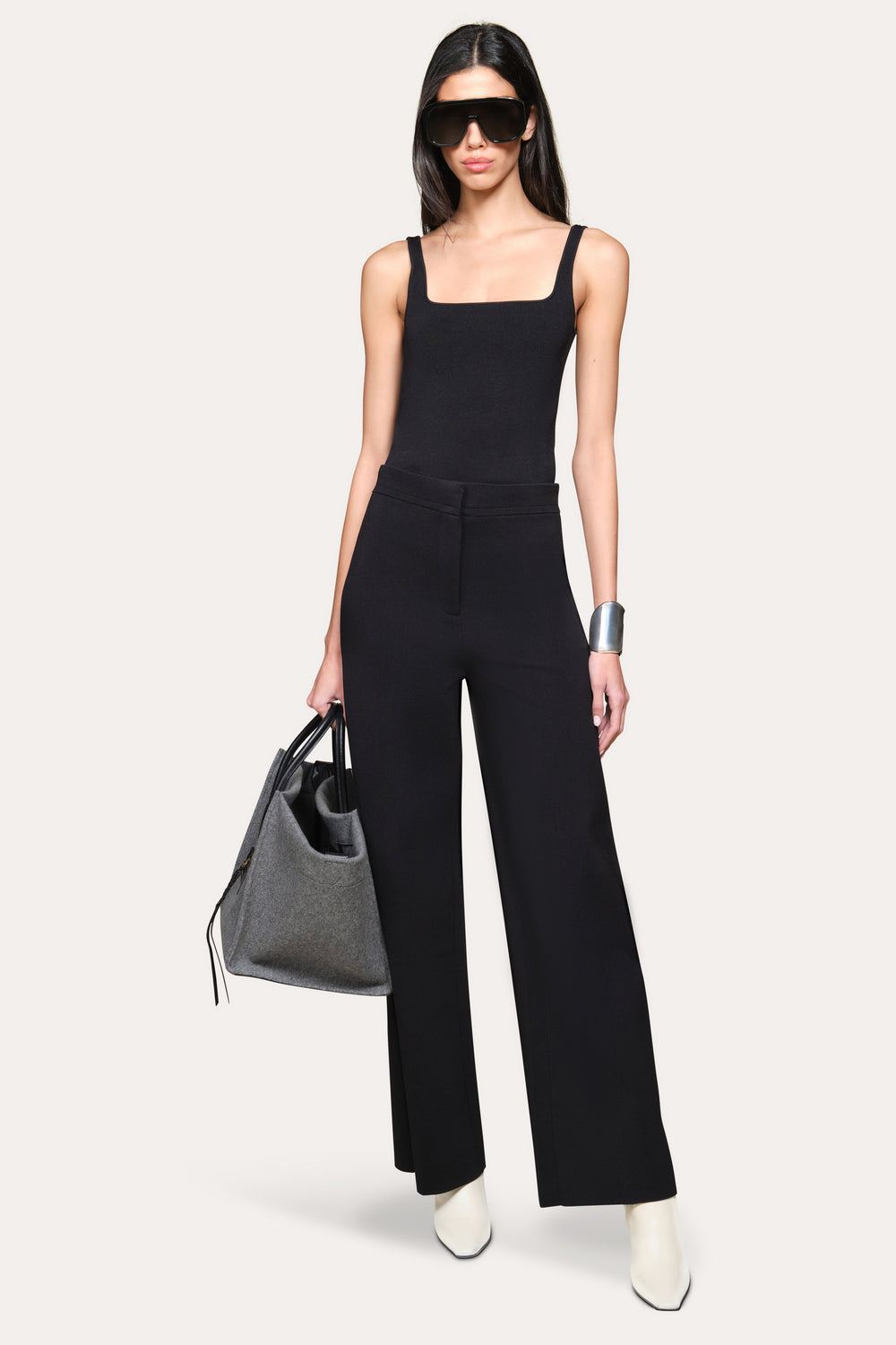 Milano Sculpt Contour Top | Elie Tahari BLACK