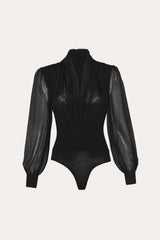 Vivian Bodysuit | Elie Tahari BLACK