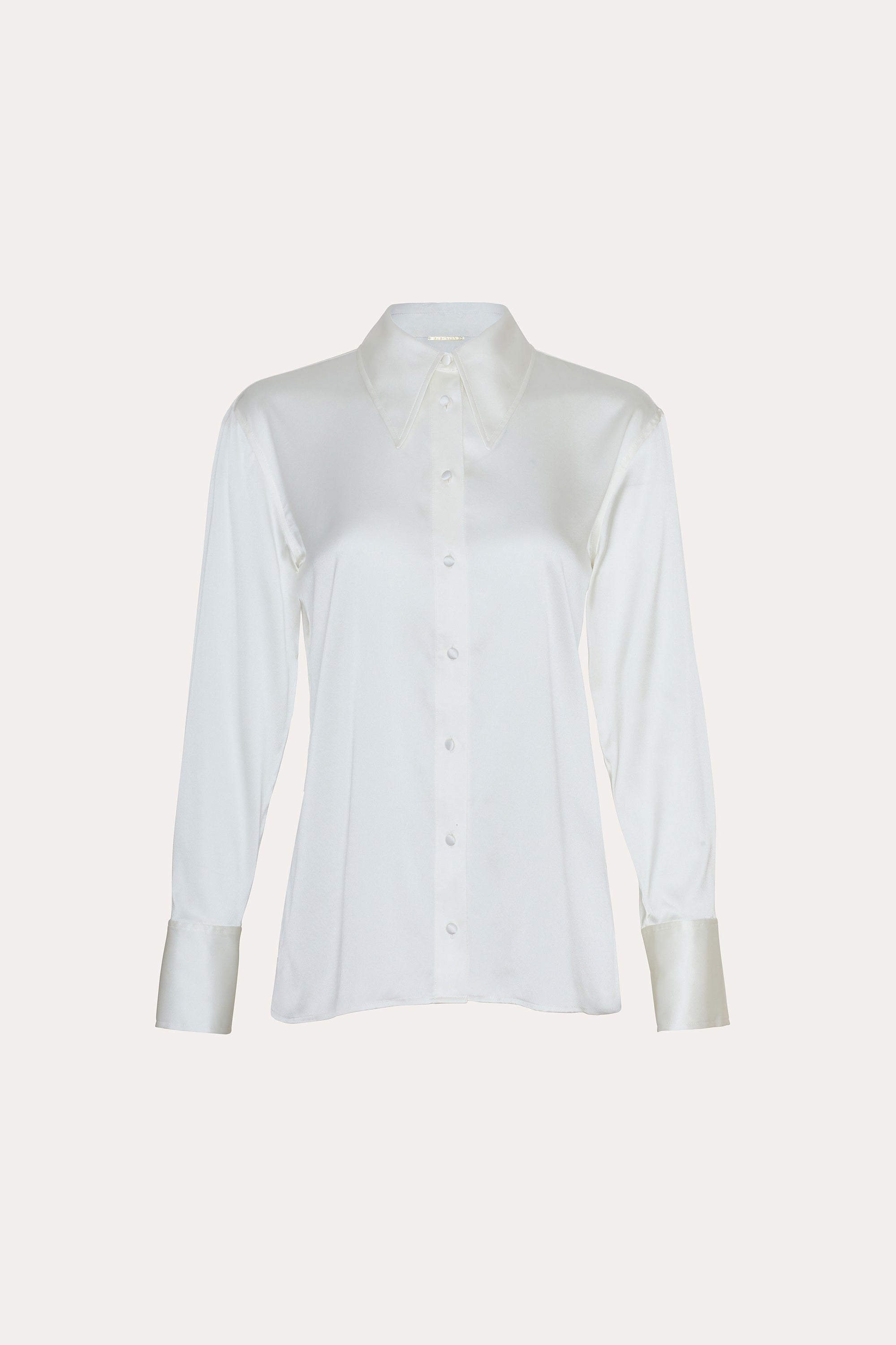 Silk Button Down Shirt | Elie Tahari FRESH PEARL