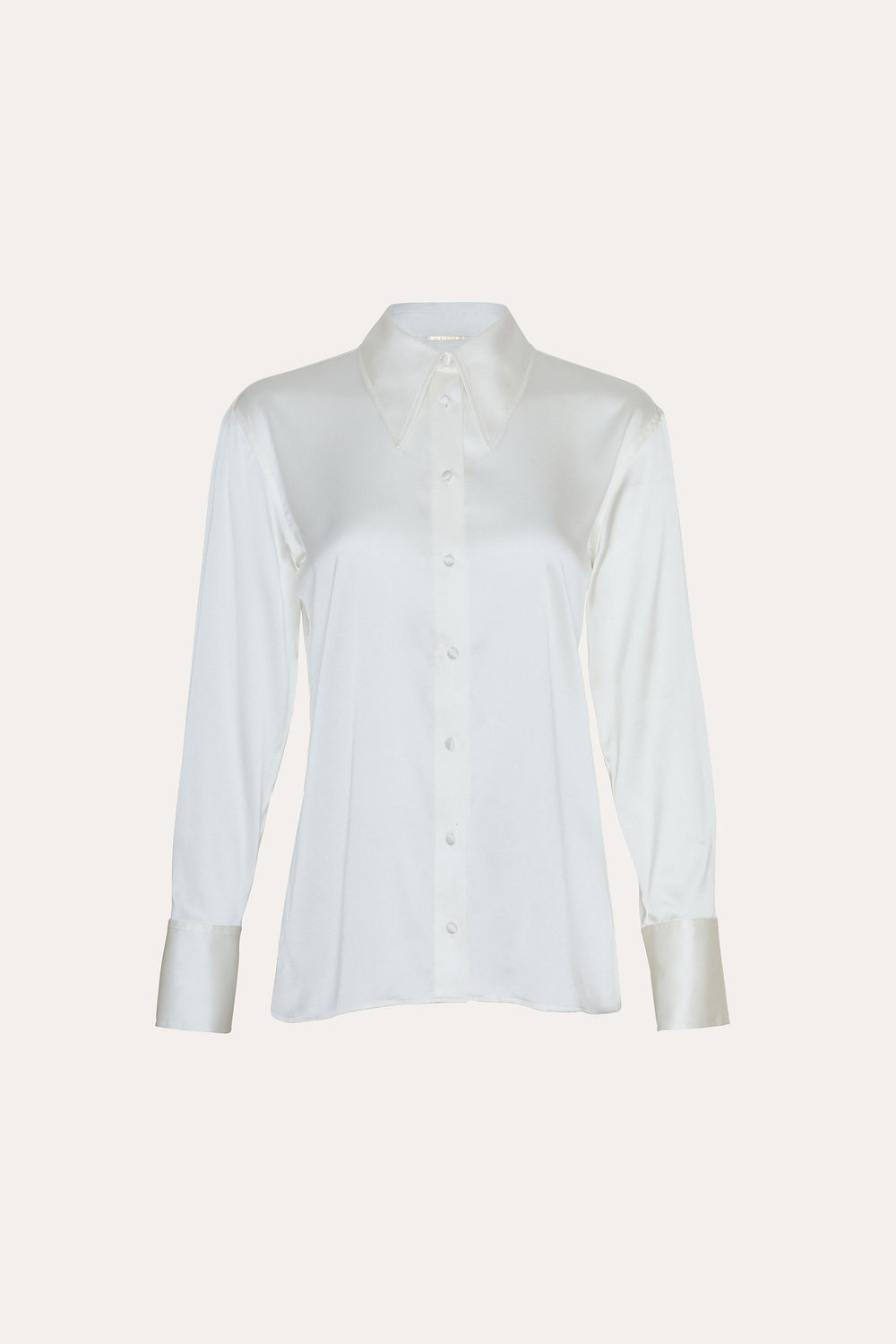 Silk Button Down Shirt | Elie Tahari FRESH PEARL