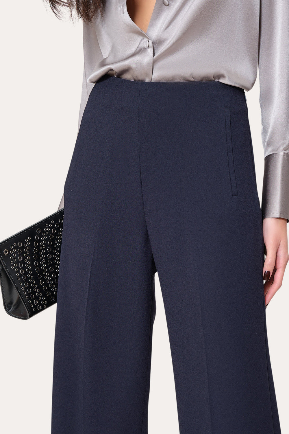 Crepe Wide Pant | Elie Tahari STARGAZER