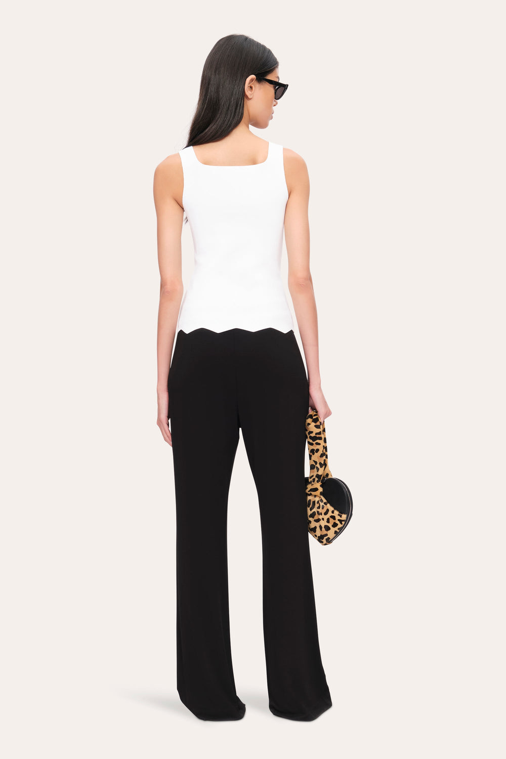 Matte Jersey Pant | Elie Tahari BLACK