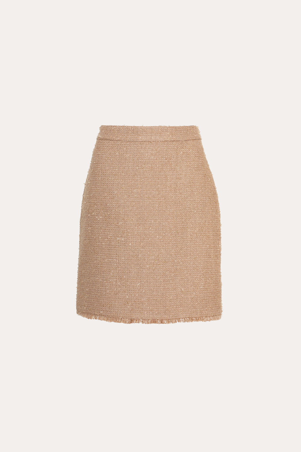 Boucle Tweed Skirt | Elie Tahari CAMEL MULTI