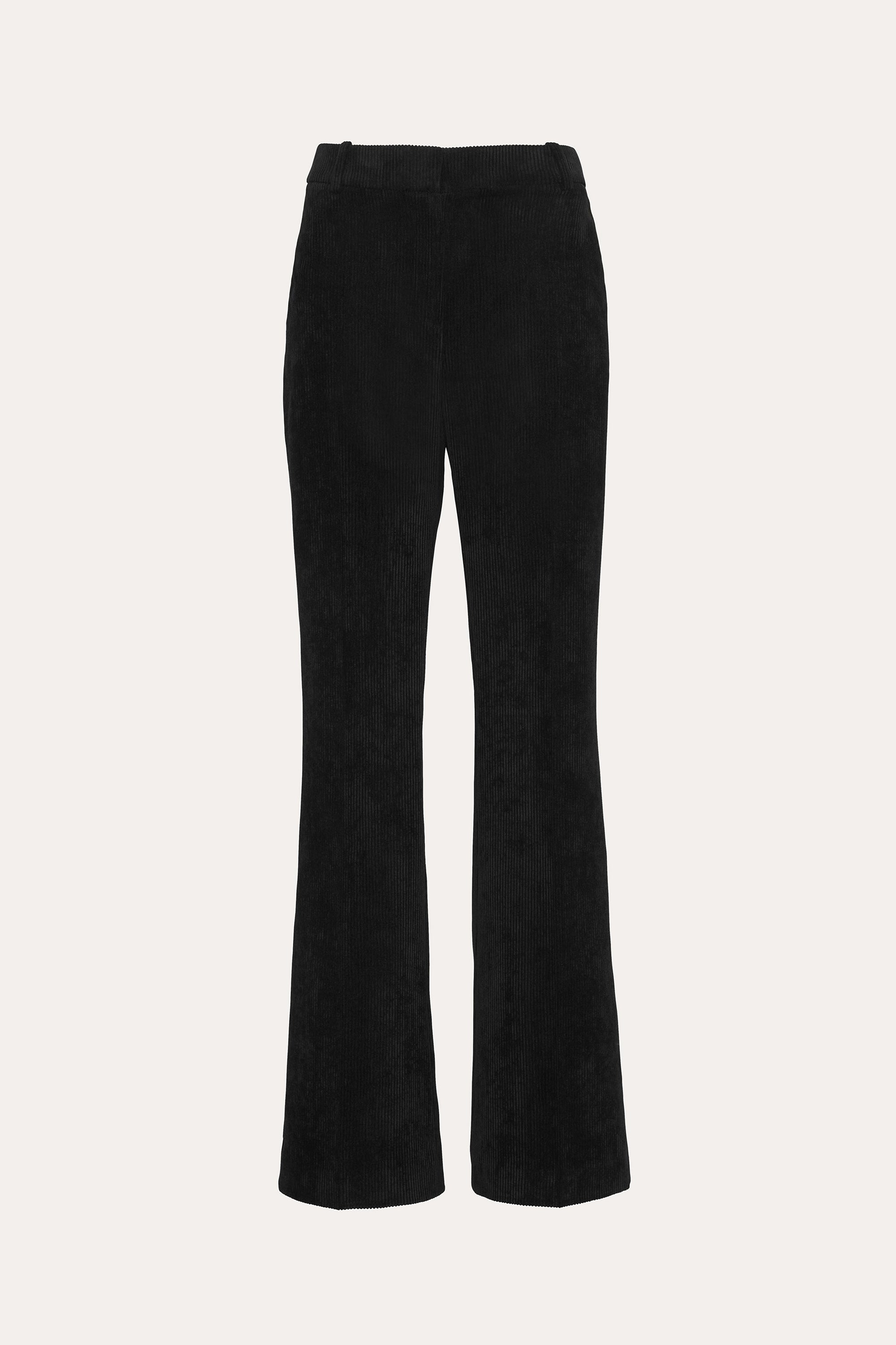 Corduroy Flare Pant | Elie Tahari BLACK
