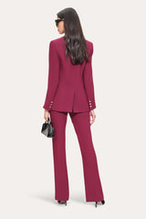 Double Button Blazer | Elie Tahari MULBERRY