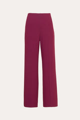 Crepe Wide Pant | Elie Tahari MULBERRY