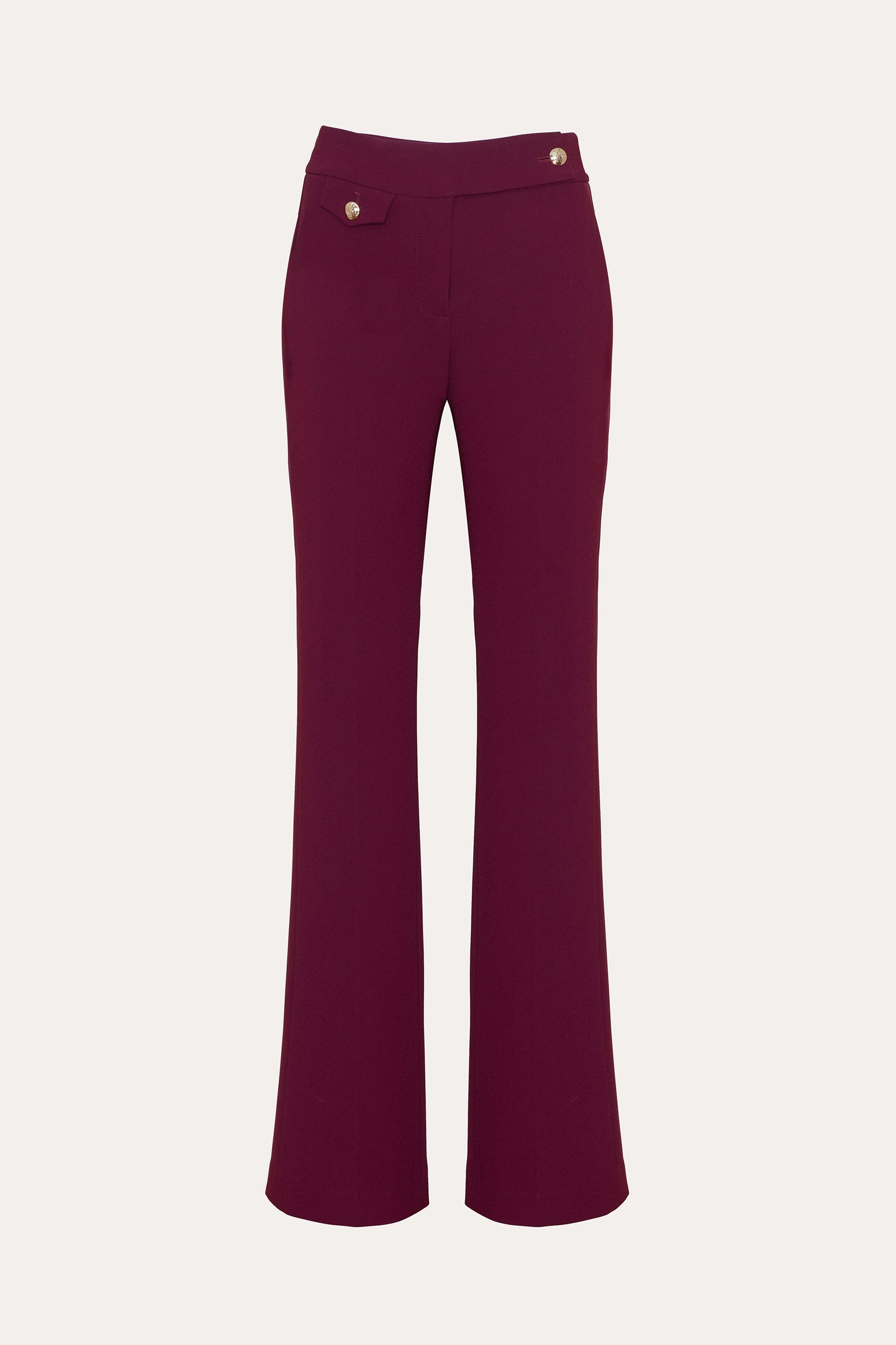 Amara Flare Pant | Elie Tahari MULBERRY