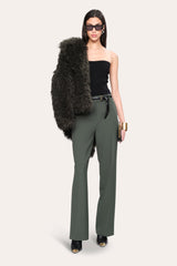 Mia Wide Pant | Elie Tahari DARK WILLOW