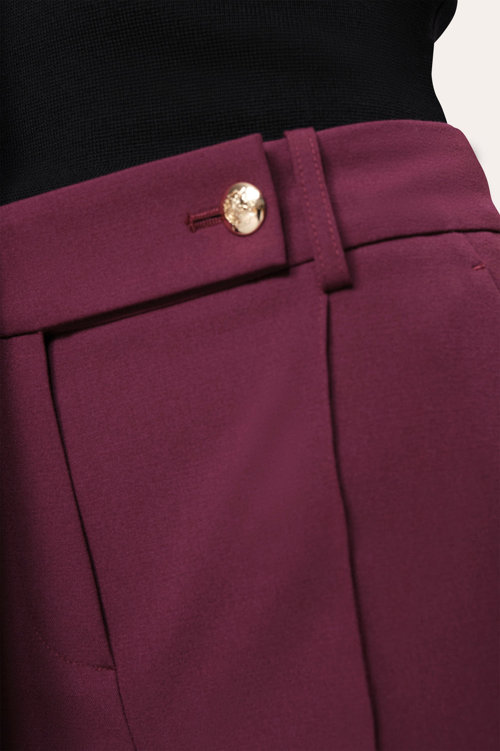 Jasmine Cigarette Pant | Elie Tahari PLUM