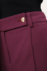 Jasmine Cigarette Pant | Elie Tahari PLUM