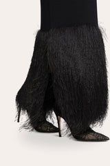 Fringe Sculpt Dress | Elie Tahari BLACK
