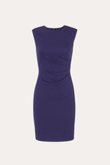 Erin Ruched Dress | Elie Tahari STORM BLUE