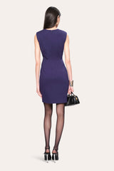 Erin Ruched Dress | Elie Tahari STORM BLUE