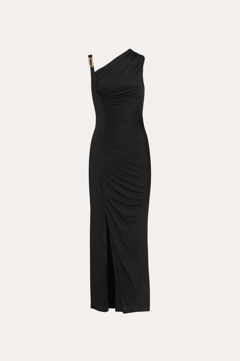 Asymmetric Chain Gown | Elie Tahari BLACK