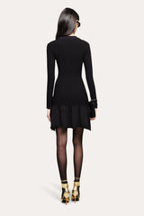 Hudson Knit Dress | Elie Tahari BLACK