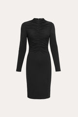 Pinched Bodice Dress | Elie Tahari BLACK