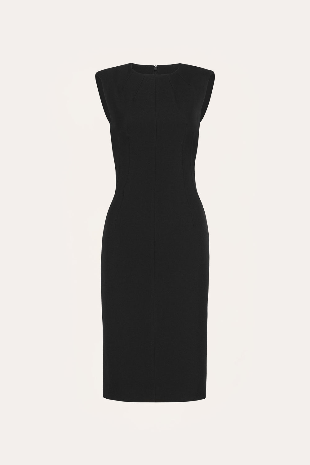 Camille Crepe Dress | Elie Tahari BLACK