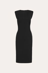 Camille Crepe Dress | Elie Tahari BLACK