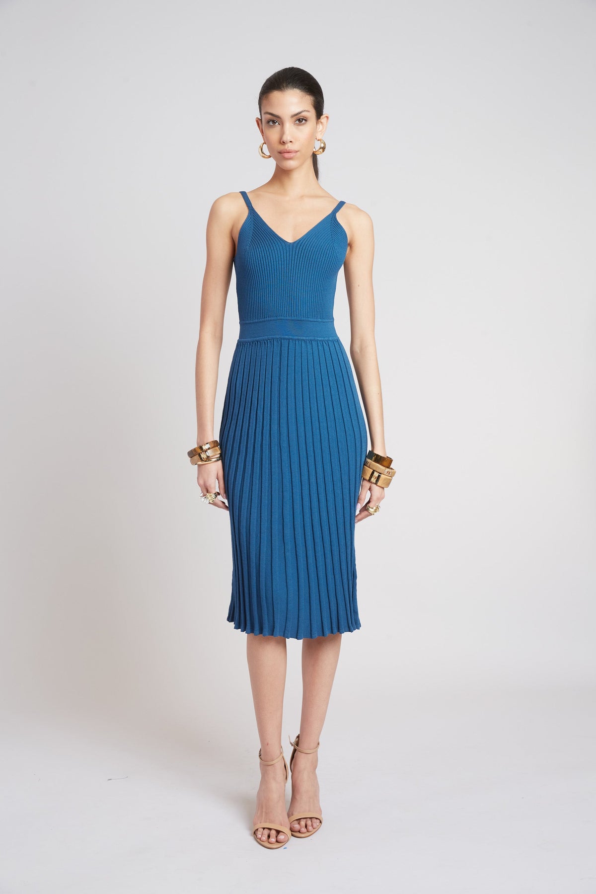 Rib Knit Dress | Elie Tahari OCEAN