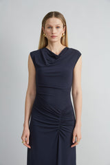 Matte Jersey Dress | Elie Tahari INDIGO