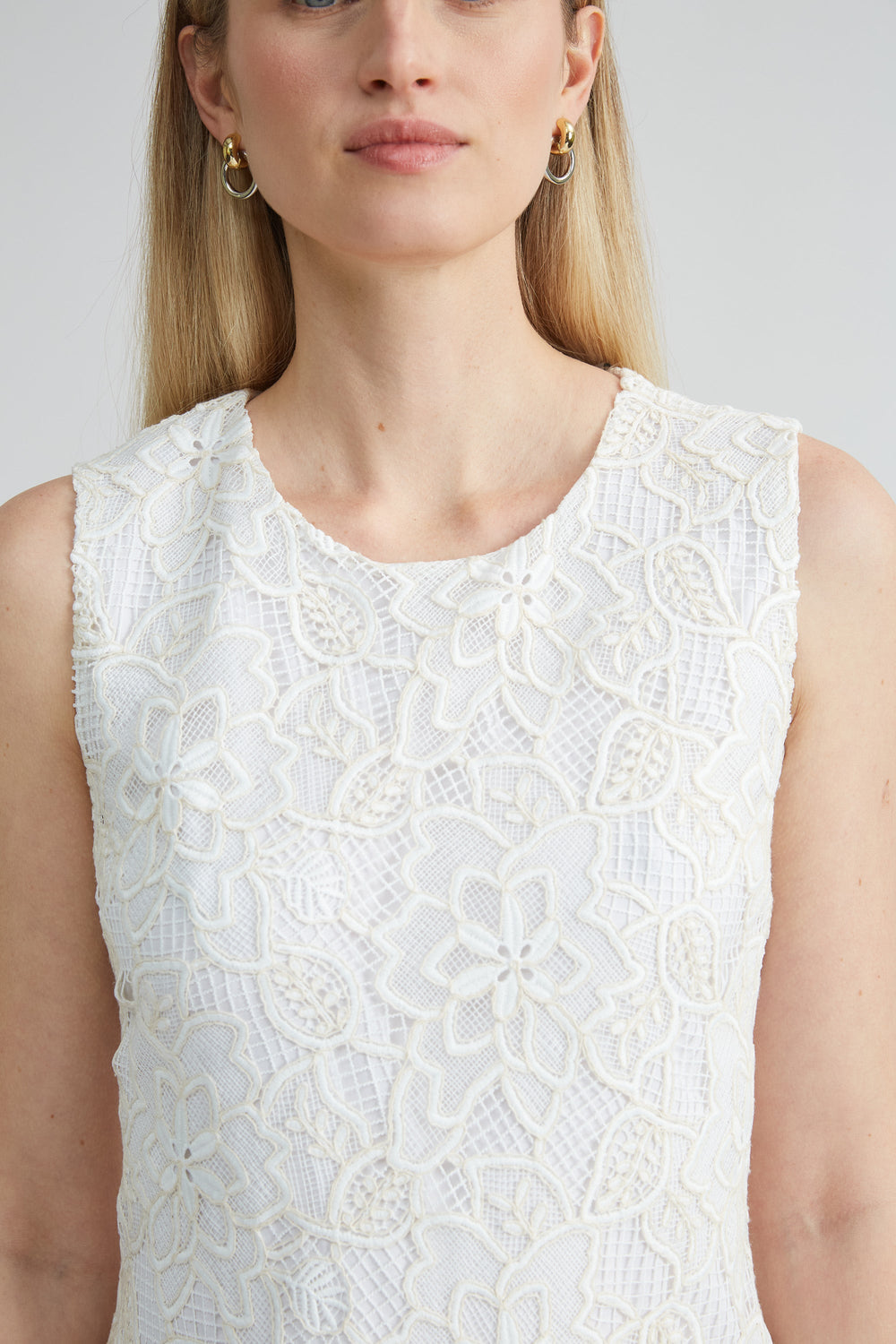 Lace Shift Dress | Elie Tahari FOAM