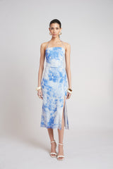 Oceana Silk Dress | Elie Tahari MULTI