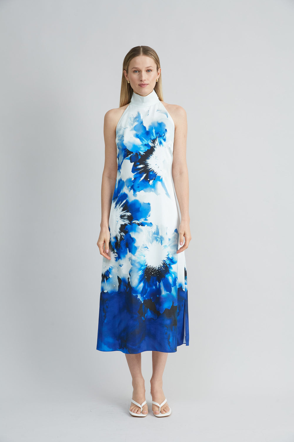 Maxi Halter Dress | Elie Tahari MULTI