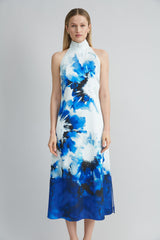 Maxi Halter Dress | Elie Tahari MULTI