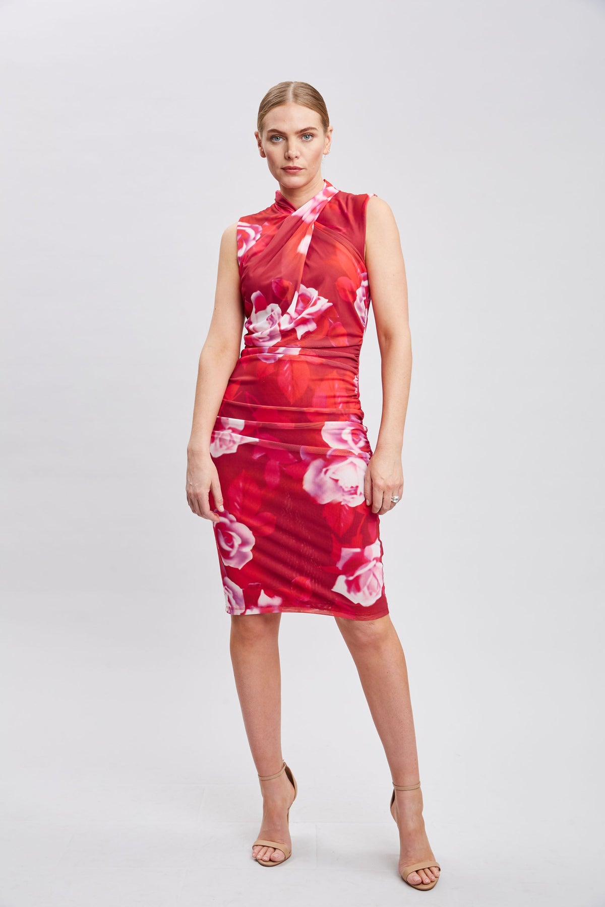 Moulin Rouge Twist Neck Dress | Elie Tahari MULTI