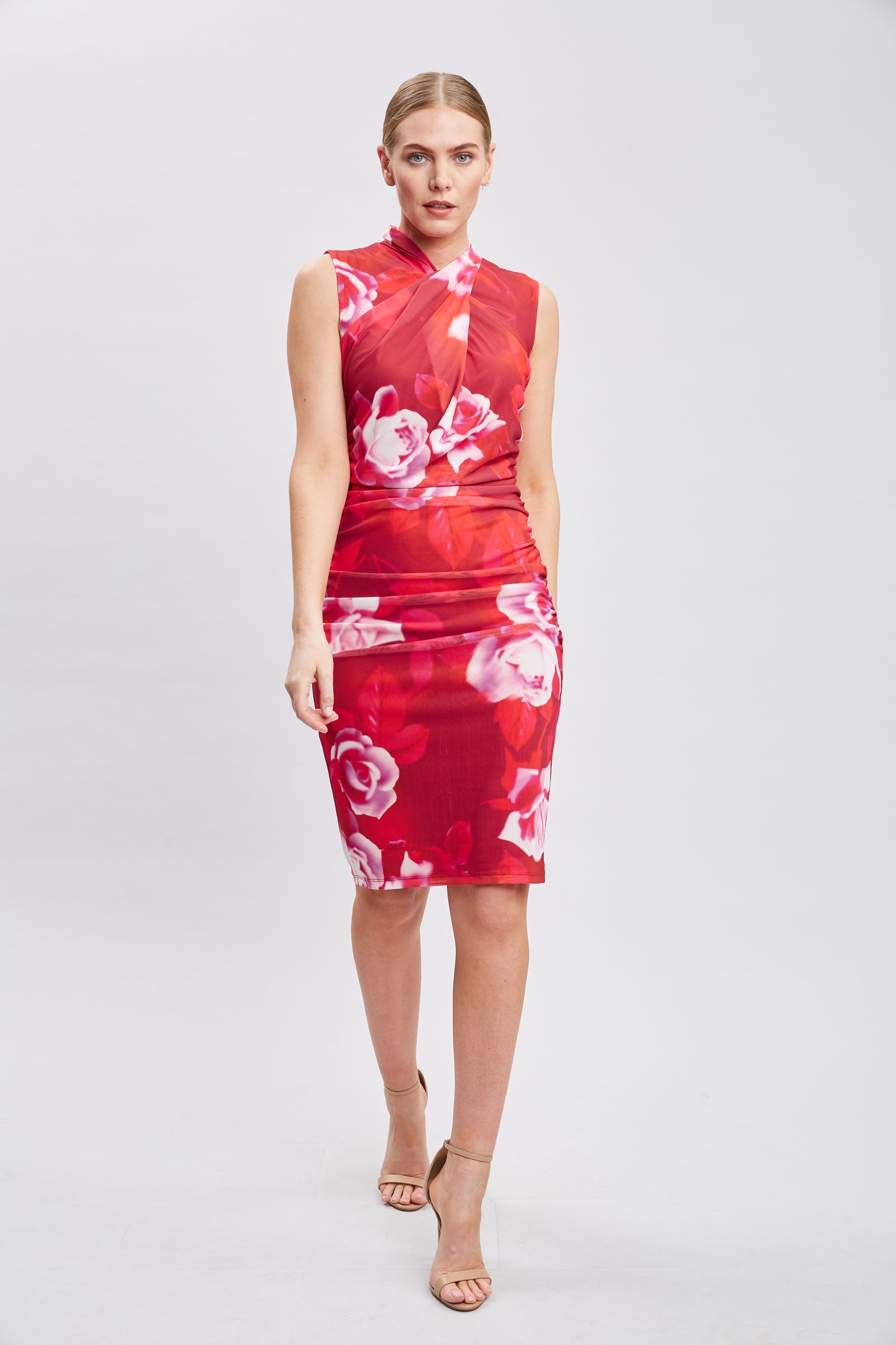 Moulin Rouge Twist Neck Dress | Elie Tahari MULTI