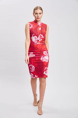 Moulin Rouge Twist Neck Dress | Elie Tahari MULTI