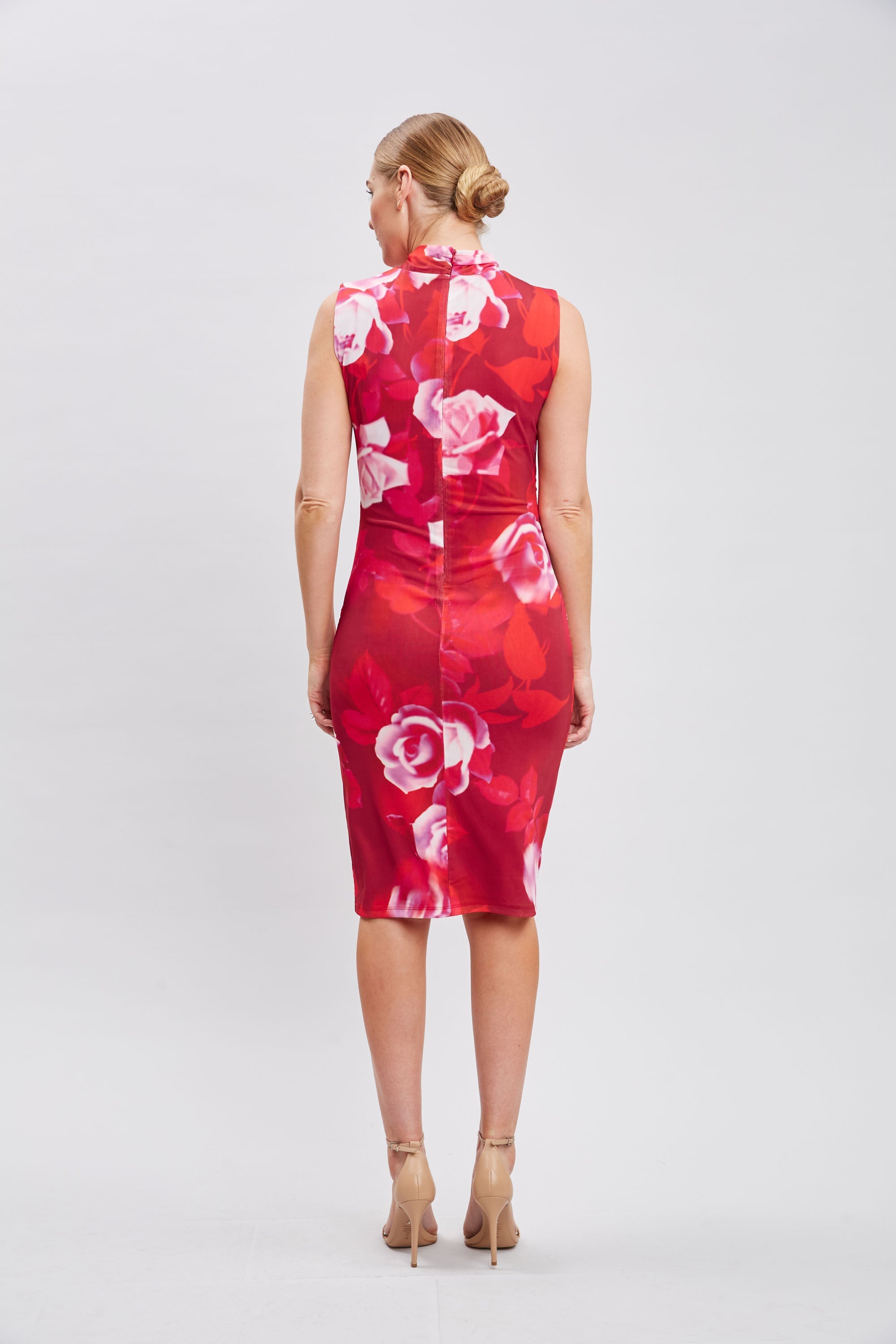 Moulin Rouge Twist Neck Dress | Elie Tahari MULTI