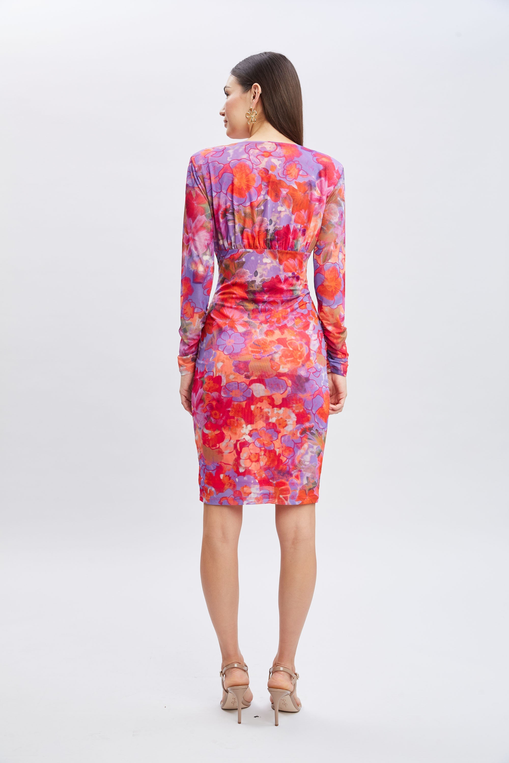 Bloomsbury Mesh Dress | Elie Tahari MULTI