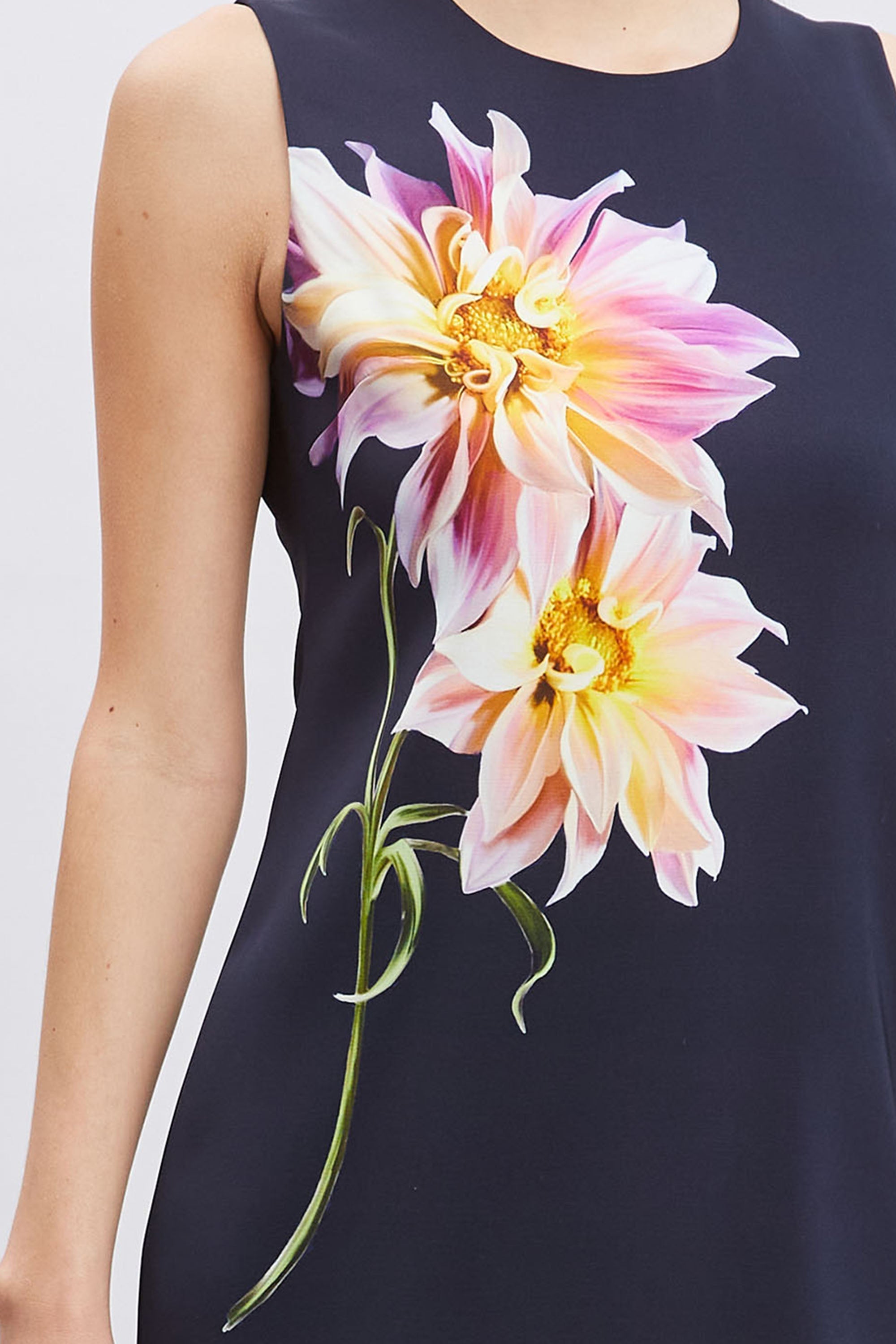 Dahlia Floral Shift Dress | Elie Tahari STARGAZER MULTI