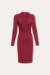 Pinched Bodice Dress | Elie Tahari REDWOOD