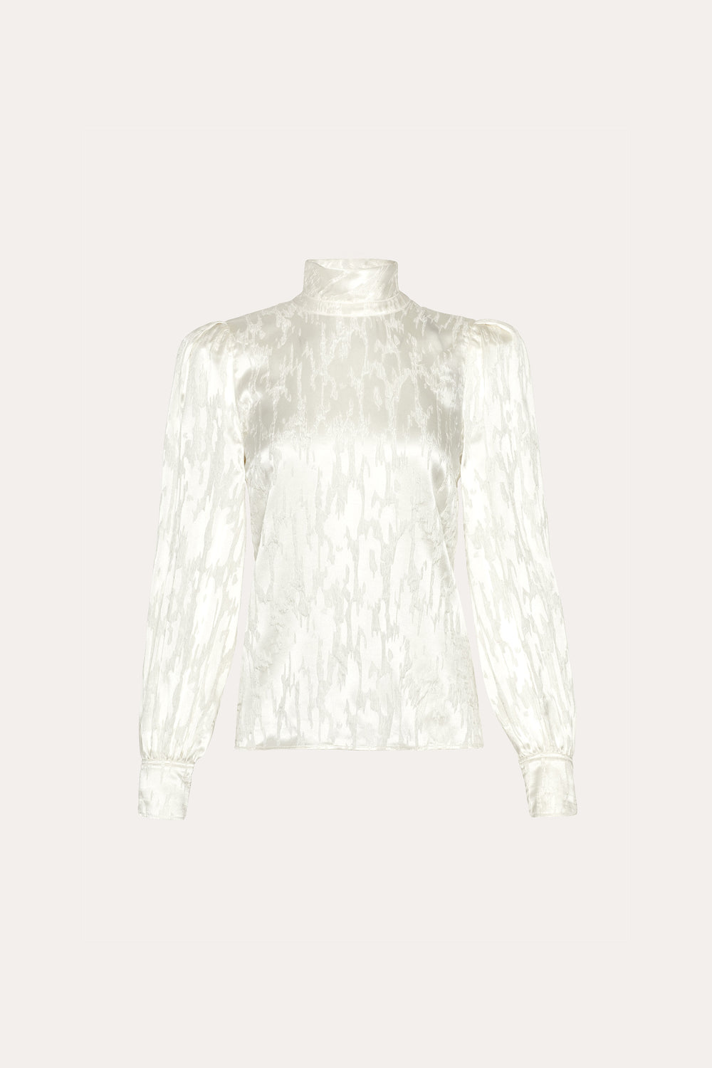 Silk Jacquard Blouse | Elie Tahari CREAM