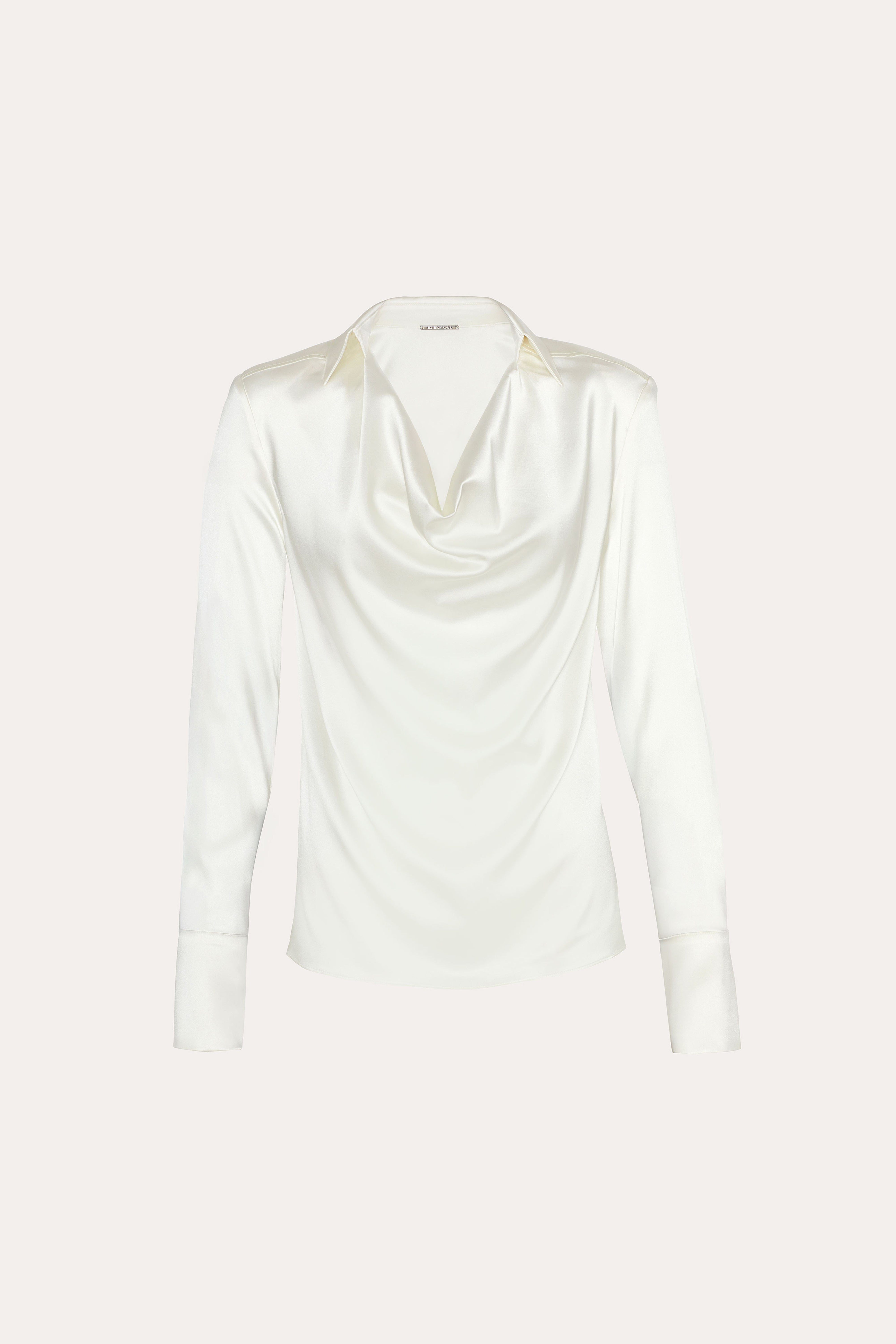 Silk Draped Top | Elie Tahari FRESH PEARL