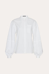 Cleo Poplin Shirt | Elie Tahari WHITE