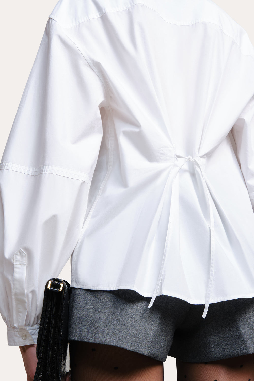 Cleo Poplin Shirt | Elie Tahari WHITE