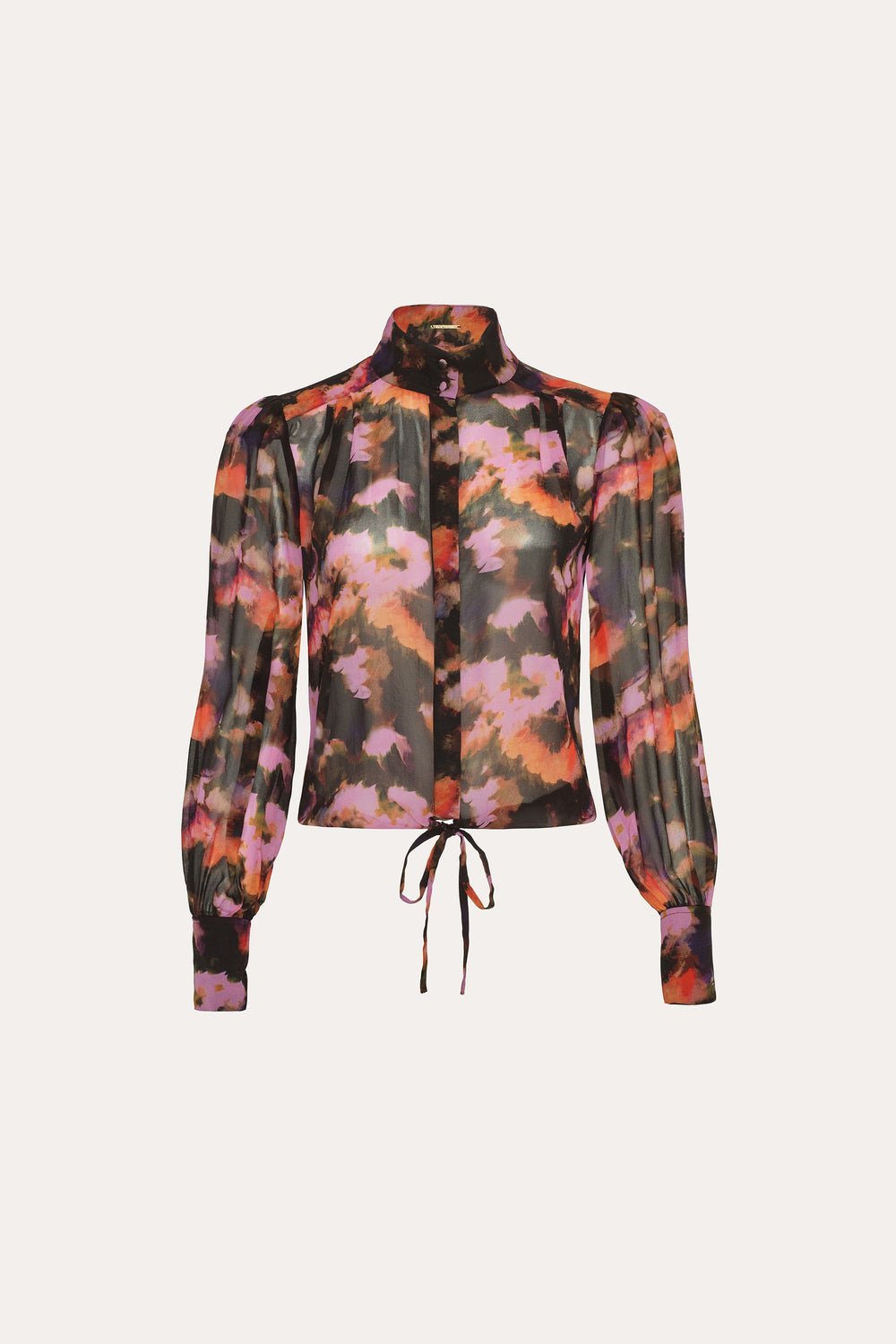 Brushstroke Silk Blouse | Elie Tahari MULTI