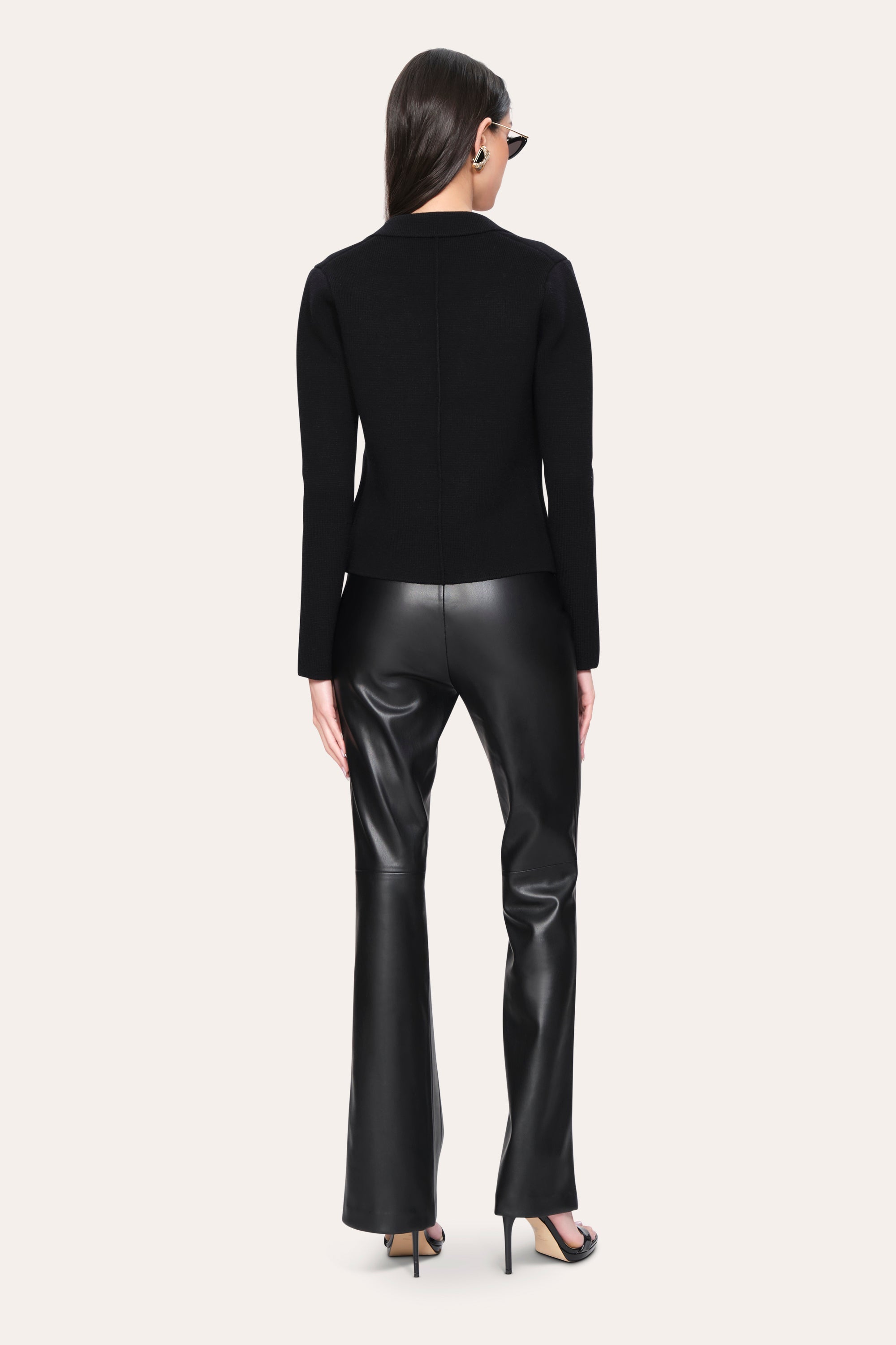 Lily Knit Jacket | Elie Tahari BLACK