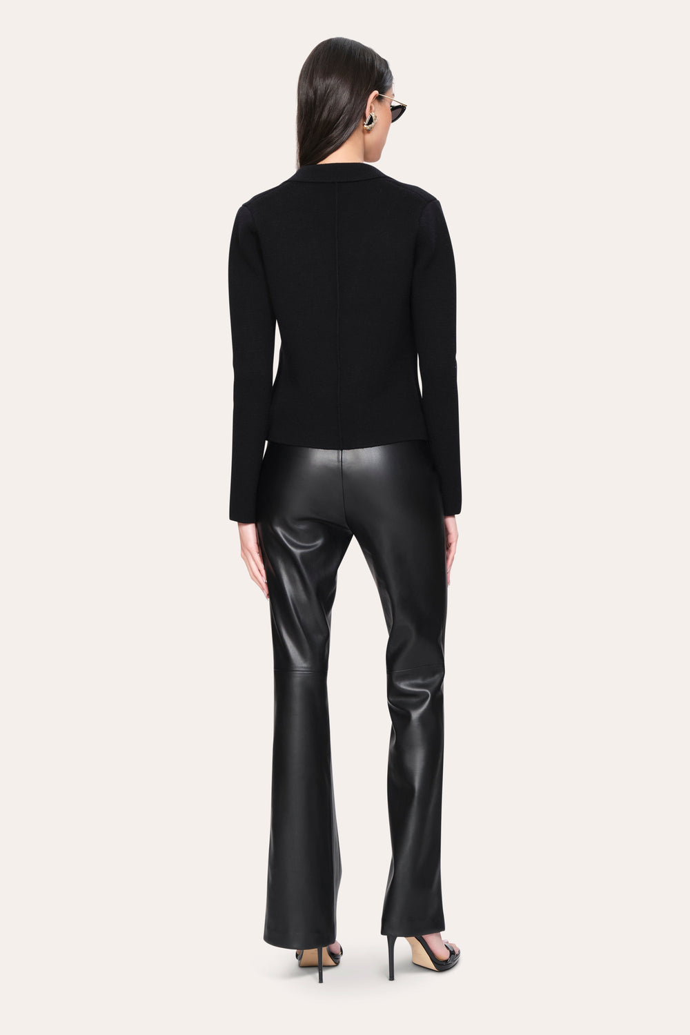 Lily Knit Jacket | Elie Tahari BLACK