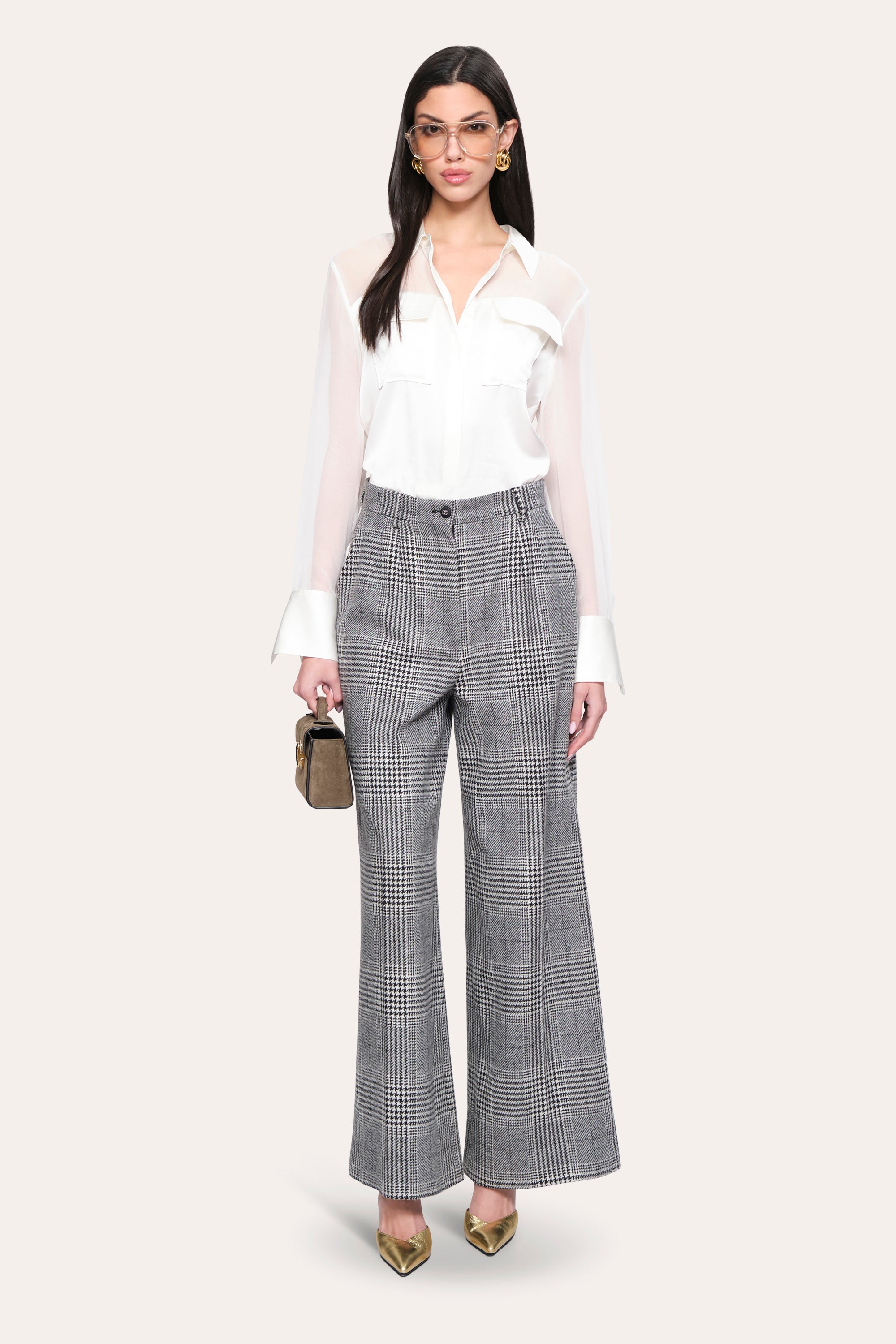 Bia Silk Blouse | Elie Tahari FRESH PEARL