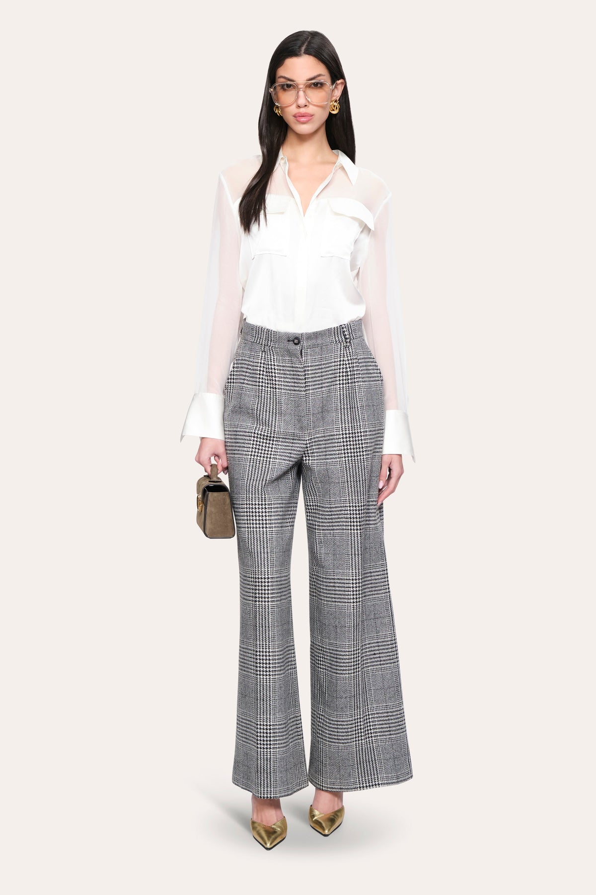 Bia Silk Blouse | Elie Tahari FRESH PEARL