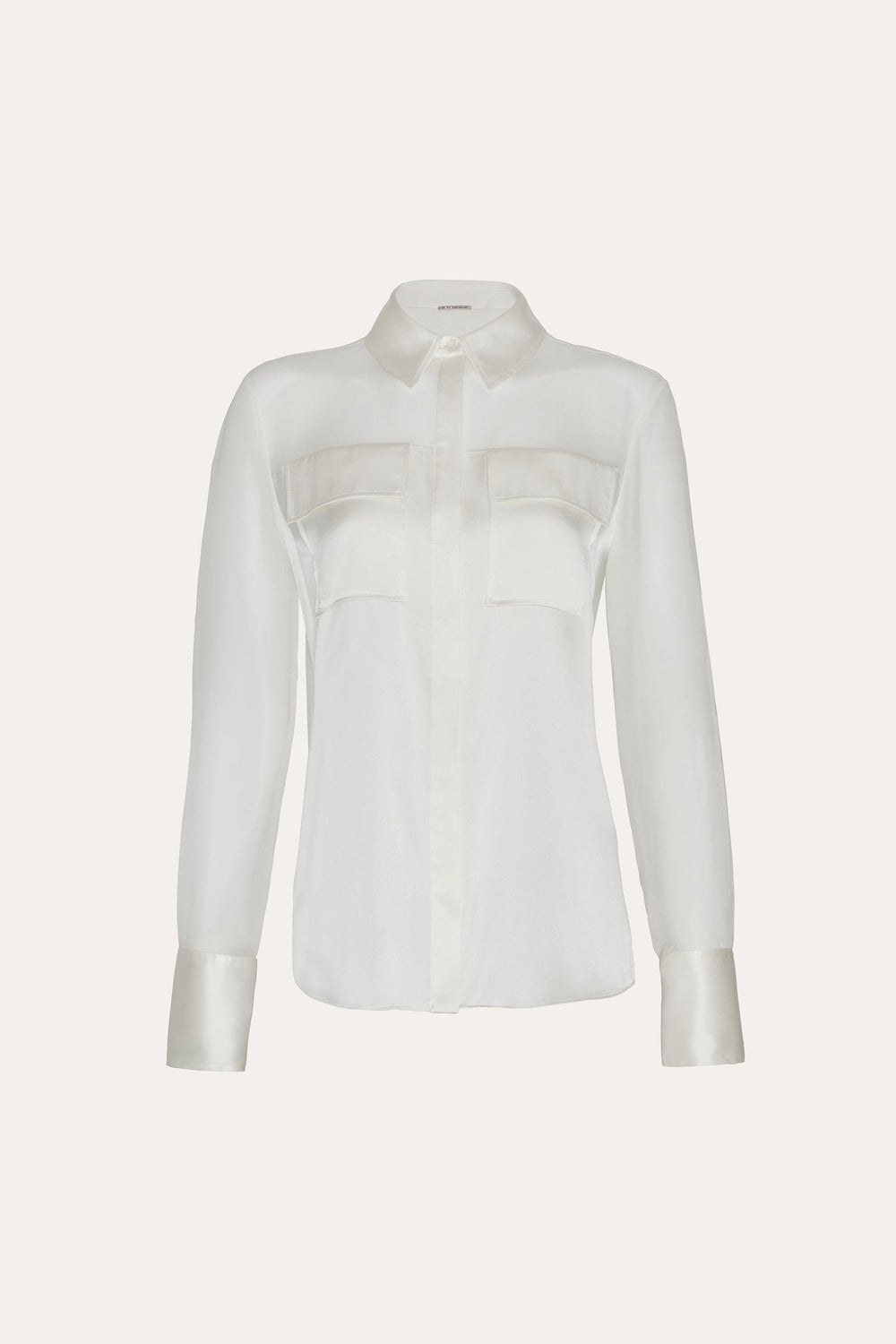 Bia Silk Blouse | Elie Tahari FRESH PEARL