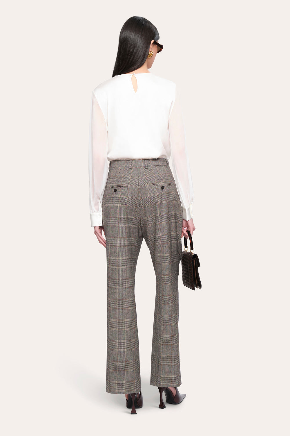 Olivia Silk Blouse | Elie Tahari FRESH PEARL