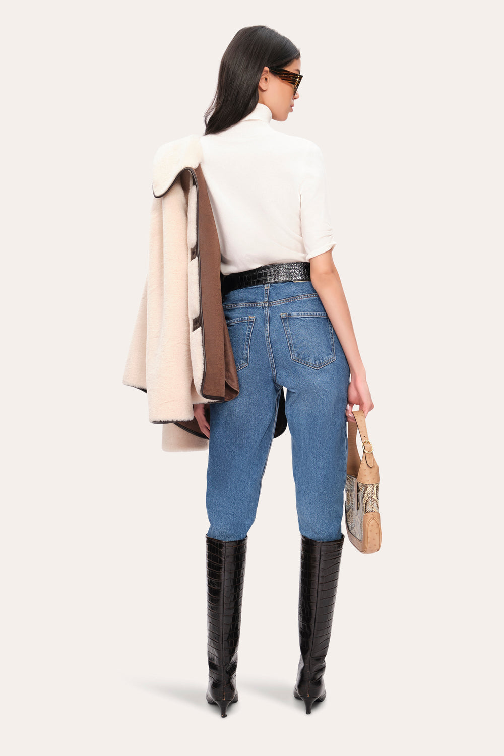 Cash-Wool Sweater | Elie Tahari SNOW