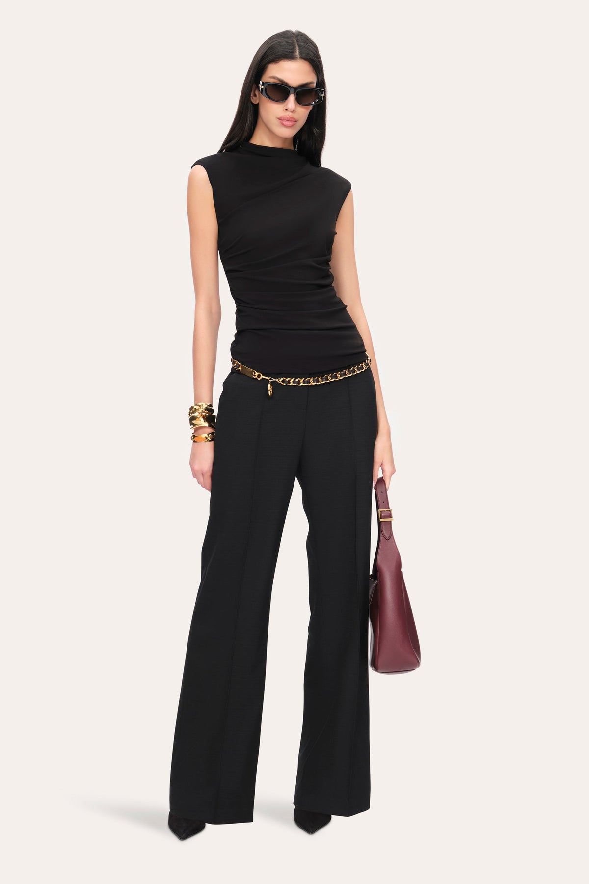 Draped Jersey Knit | Elie Tahari BLACK