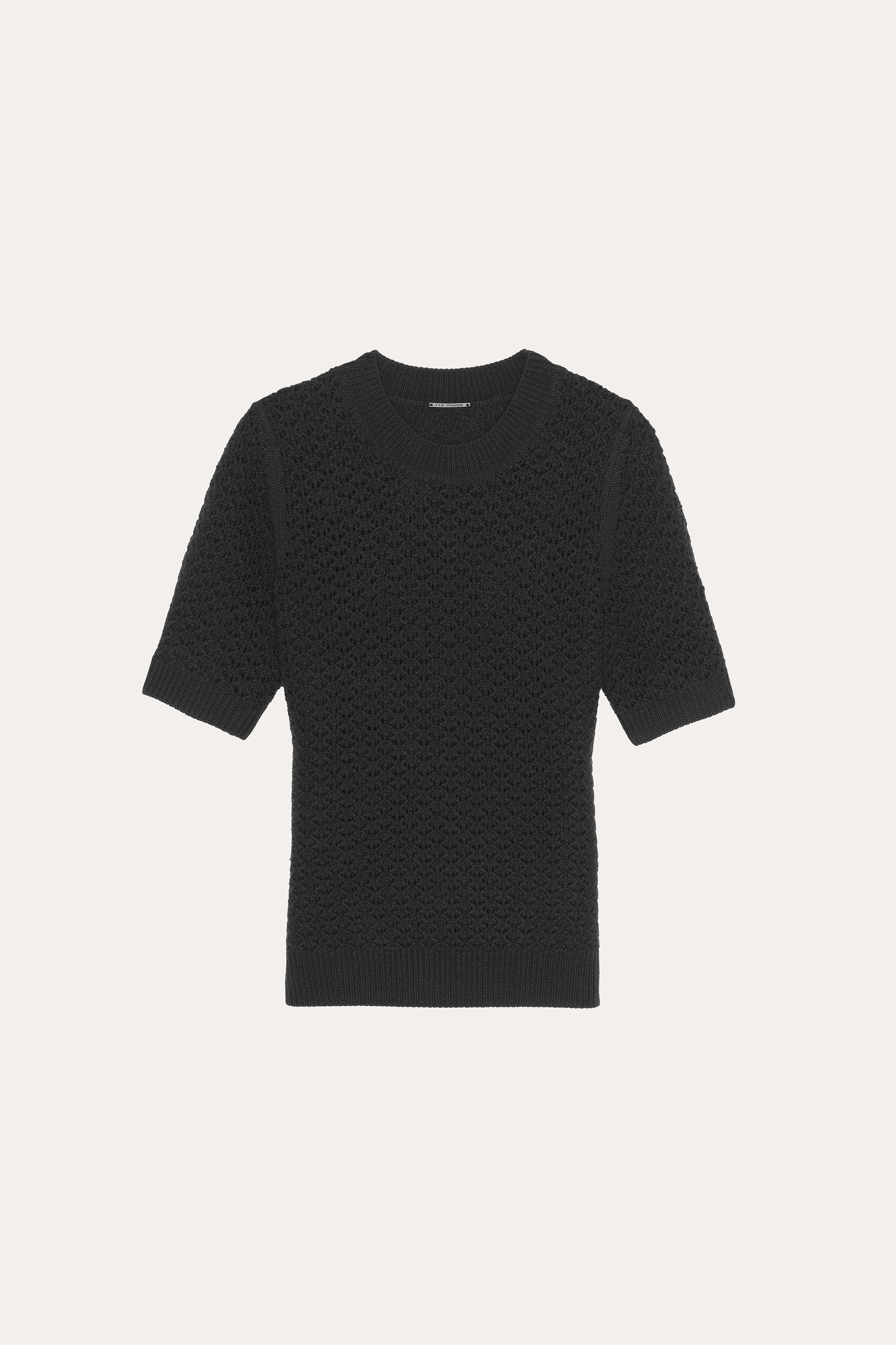 Maya Wool Sweater | Elie Tahari BLACK