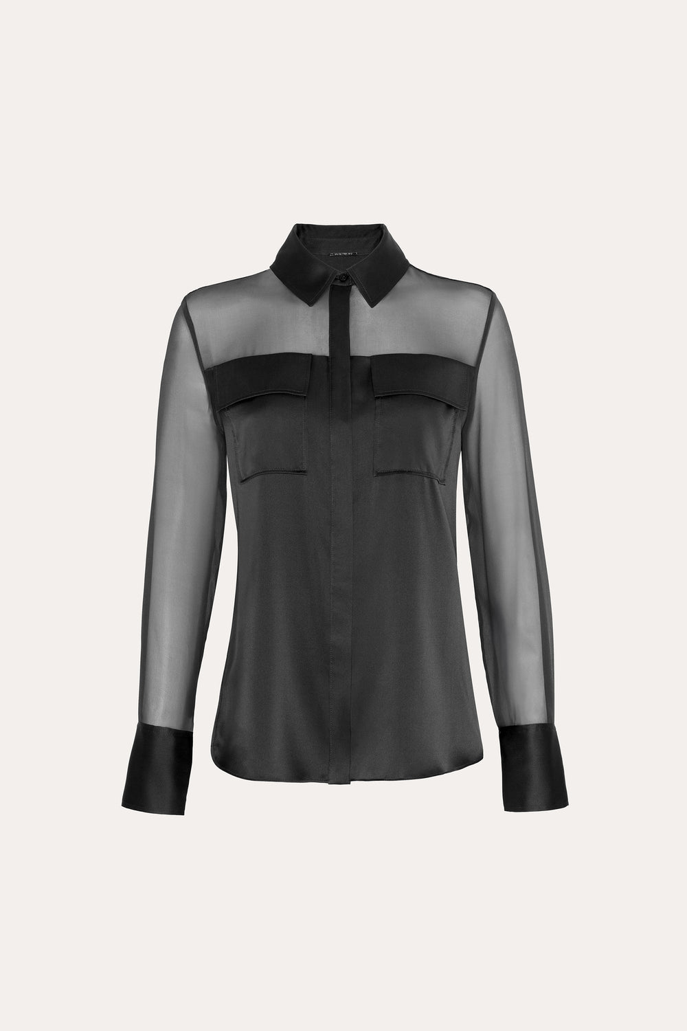 Bia Silk Blouse | Elie Tahari BLACK